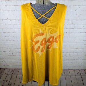 Retro Eggo Waffles Sleeveless Tank 3XL XXXL